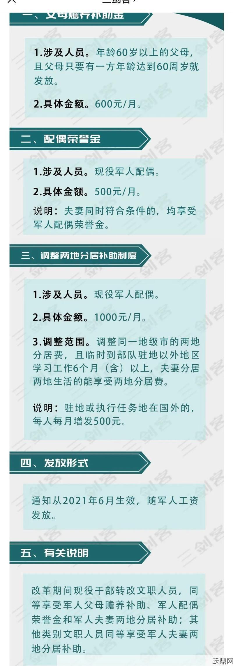 部队加工资政策是怎样的？有哪些具体规定？