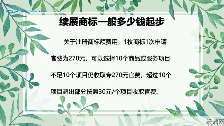 商标续展需要哪些材料？费用大概是多少？