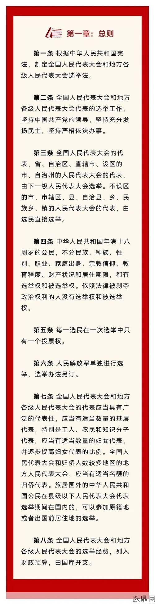 人大代表选举法有哪些规定？如何参选？