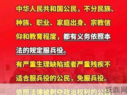 公民服兵役有哪些义务？具体要求是什么？