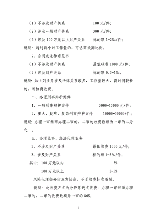 律师事务所收费标准是怎样的？如何比较选择？