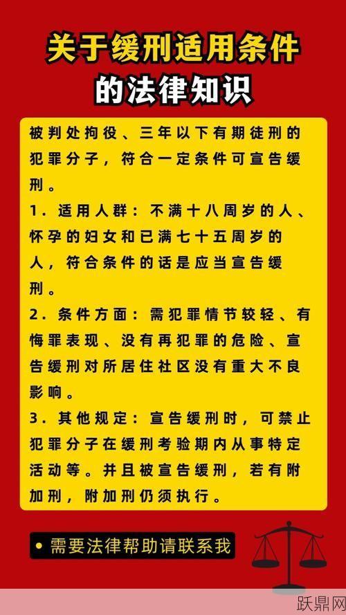 缓刑的法律意义是什么？适用条件有哪些？