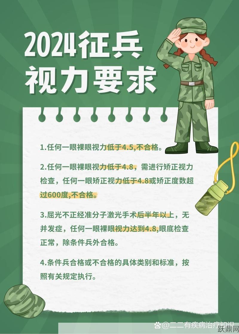 当兵的视力要求是什么？有哪些体检标准？